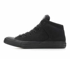 Discount ⭐ Adults' Converse Chuck Taylor All Star Foundation Hi 👟 Sneakers Black/Black ⭐ -DC Shoes - shop 3 17