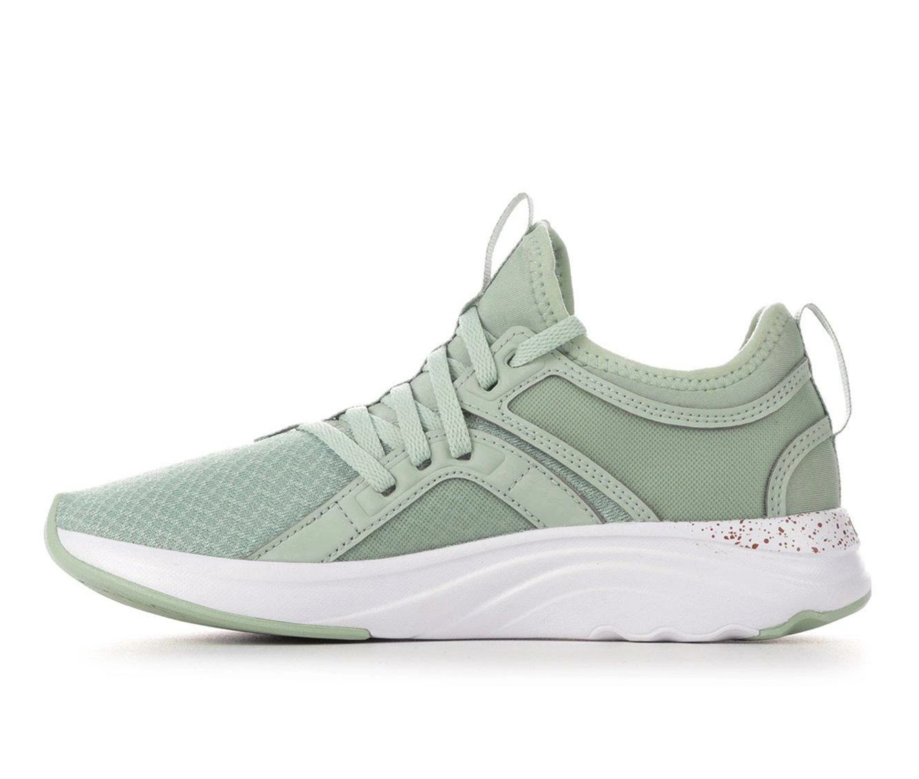 Cheapest ๐ Women's Puma Softride Sophia Speckle ๐ Sneakers Green/White โจ 6 Cheapest ๐ Women's Puma Softride Sophia Speckle ๐ Sneakers Green/White โจ - Image 4
