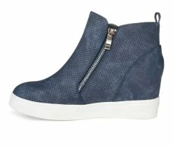 Budget ๐ Women's Journee Collection Pennelope Wedge ๐ Sneakers Blue โจ 11 Budget ๐ Women's Journee Collection Pennelope Wedge ๐ Sneakers Blue โจ -DC Shoes - shop 3 279