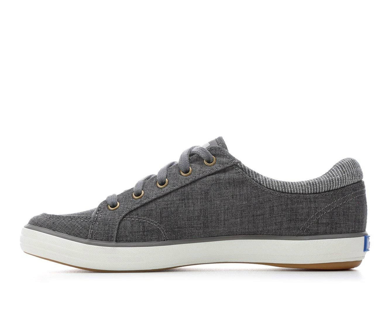 New ๐ Women's Keds Center II Cotton Slub ๐ Sneakers Grey ๐ฏ 6 New ๐ Women's Keds Center II Cotton Slub ๐ Sneakers Grey ๐ฏ - Image 4