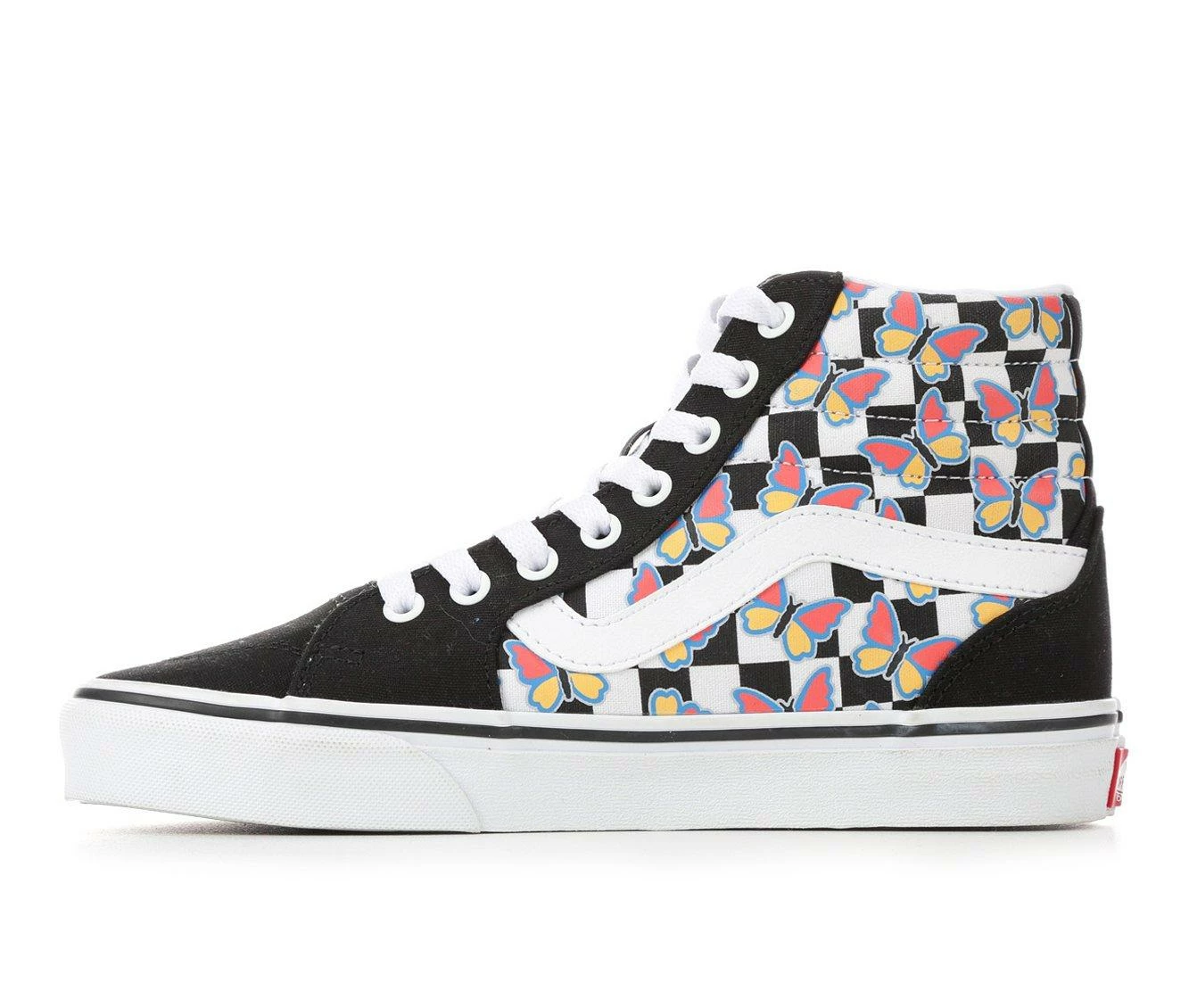 Brand new ๐ Women's Vans Filmore Hi Checker Skate ๐ Shoes Blk/Butterfly ๐ 6 Brand new ๐ Women's Vans Filmore Hi Checker Skate ๐ Shoes Blk/Butterfly ๐ - Image 4