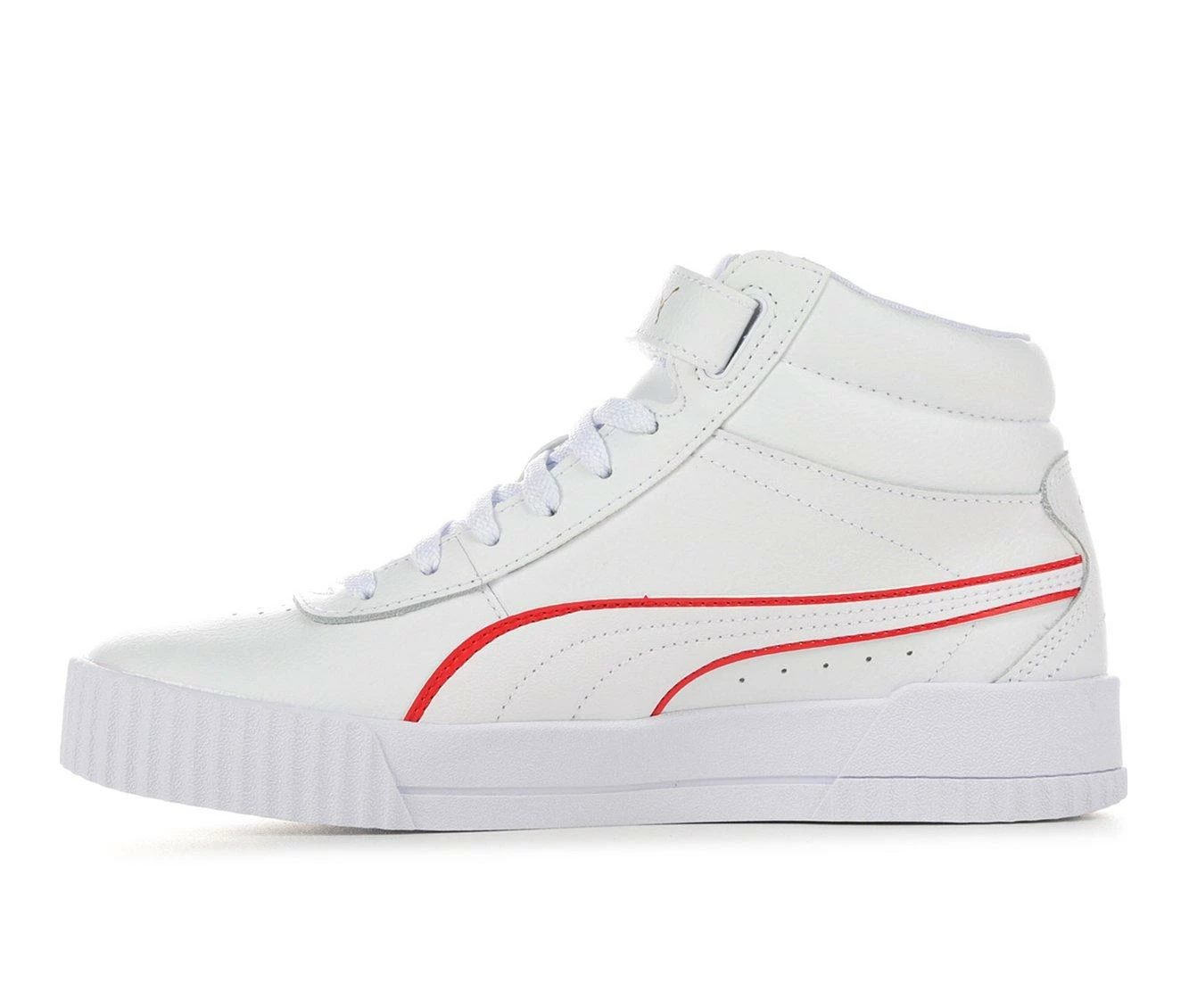 Best reviews of ๐งจ Women's Puma Carina Mid Logo Block High-Top ๐ Sneakers White/Red ๐ 6 Best reviews of ๐งจ Women's Puma Carina Mid Logo Block High-Top ๐ Sneakers White/Red ๐ - Image 4