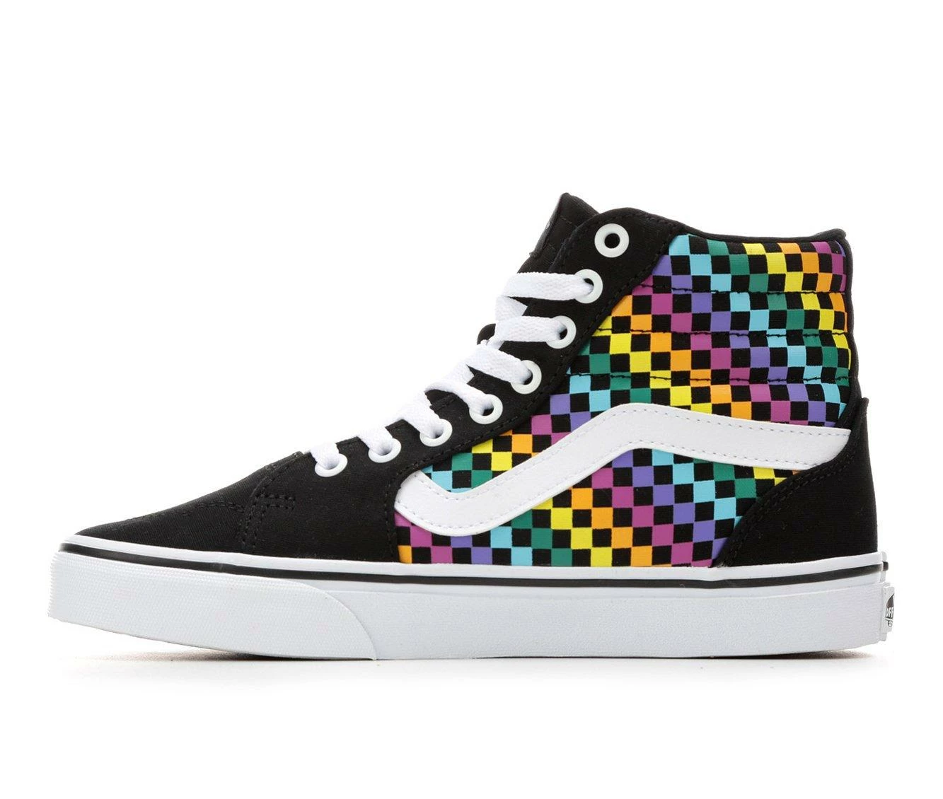 Outlet ๐ Women's Vans Filmore Mini Check Skate ๐ Shoes Rainbow ๐ 6 Outlet ๐ Women's Vans Filmore Mini Check Skate ๐ Shoes Rainbow ๐ - Image 4