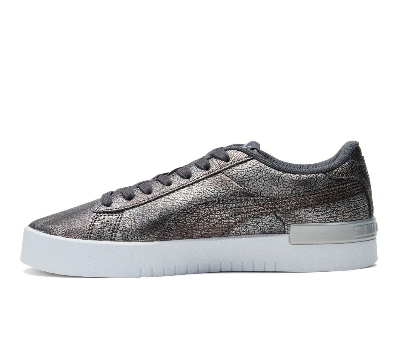New โ๏ธ Women's Puma Jada Metallic Crush ๐ Sneakers Silver ๐ 6 New โ๏ธ Women's Puma Jada Metallic Crush ๐ Sneakers Silver ๐ - Image 4