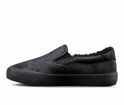 Brand new 🤩 Women's Lugz Clipper LX Fleece Slip-On 👟 Sneakers Black 😀 -DC Shoes - shop 3 429