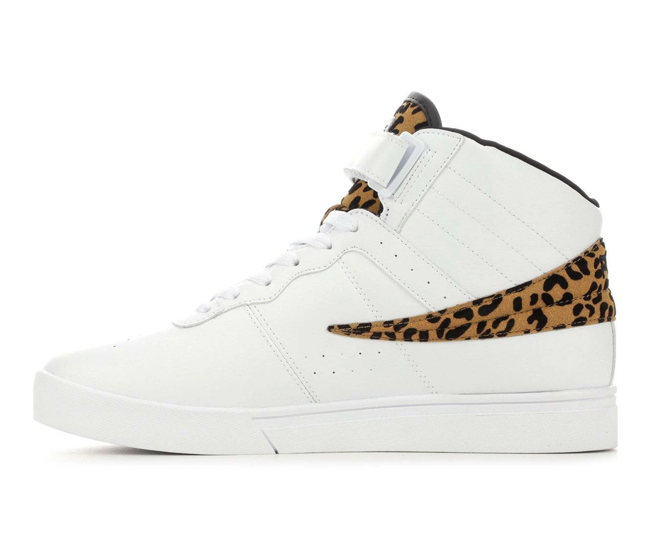 Discount ๐ Women's Fila Vulc 13 Wild High Top ๐ Sneakers White/Leopard ๐ฅ 5 Discount ๐ Women's Fila Vulc 13 Wild High Top ๐ Sneakers White/Leopard ๐ฅ - Image 4