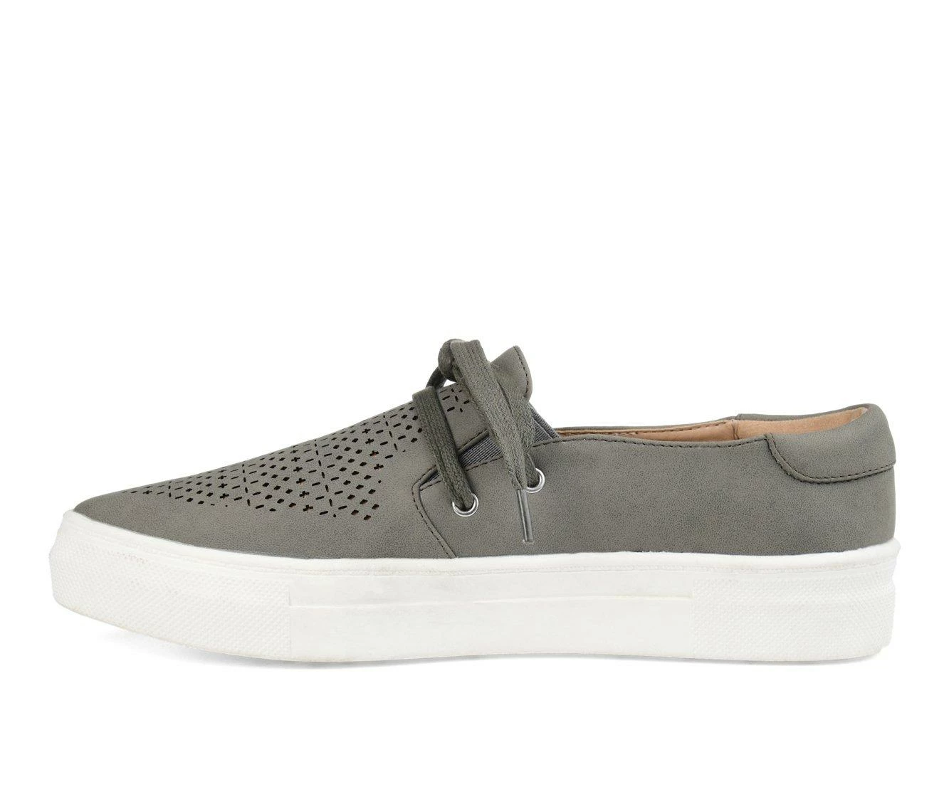 Wholesale โ Women's Journee Collection Shantel ๐ Sneakers Grey ๐ 6 Wholesale โ Women's Journee Collection Shantel ๐ Sneakers Grey ๐ - Image 4