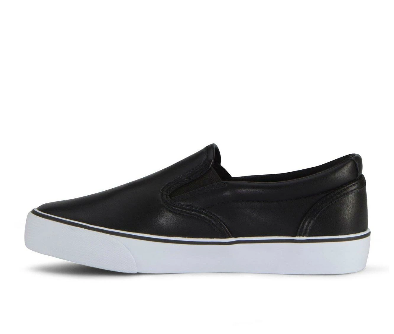 Cheap ๐งจ Women's Lugz Clipper LX Slip-On ๐ Sneakers Black/ White ๐ 6 Cheap ๐งจ Women's Lugz Clipper LX Slip-On ๐ Sneakers Black/ White ๐ - Image 4