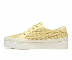 Promo 🥰 Women's Franco Sarto Hyria Platform 👟 Sneakers Yellow 😀 -DC Shoes - shop 3 551