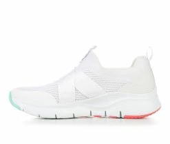 Discount 😉 Women's Skechers 149717 Arch Fit Walking 👟 Shoes White/Turq 🛒 -DC Shoes - shop 3 604