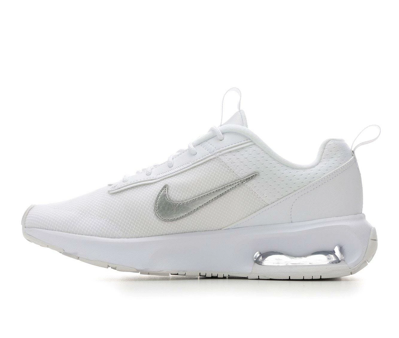 Brand new ๐ Women's Nike Air Max INTRLK Lite ๐ Sneakers Wht/Silv ๐ 6 Brand new ๐ Women's Nike Air Max INTRLK Lite ๐ Sneakers Wht/Silv ๐ - Image 4