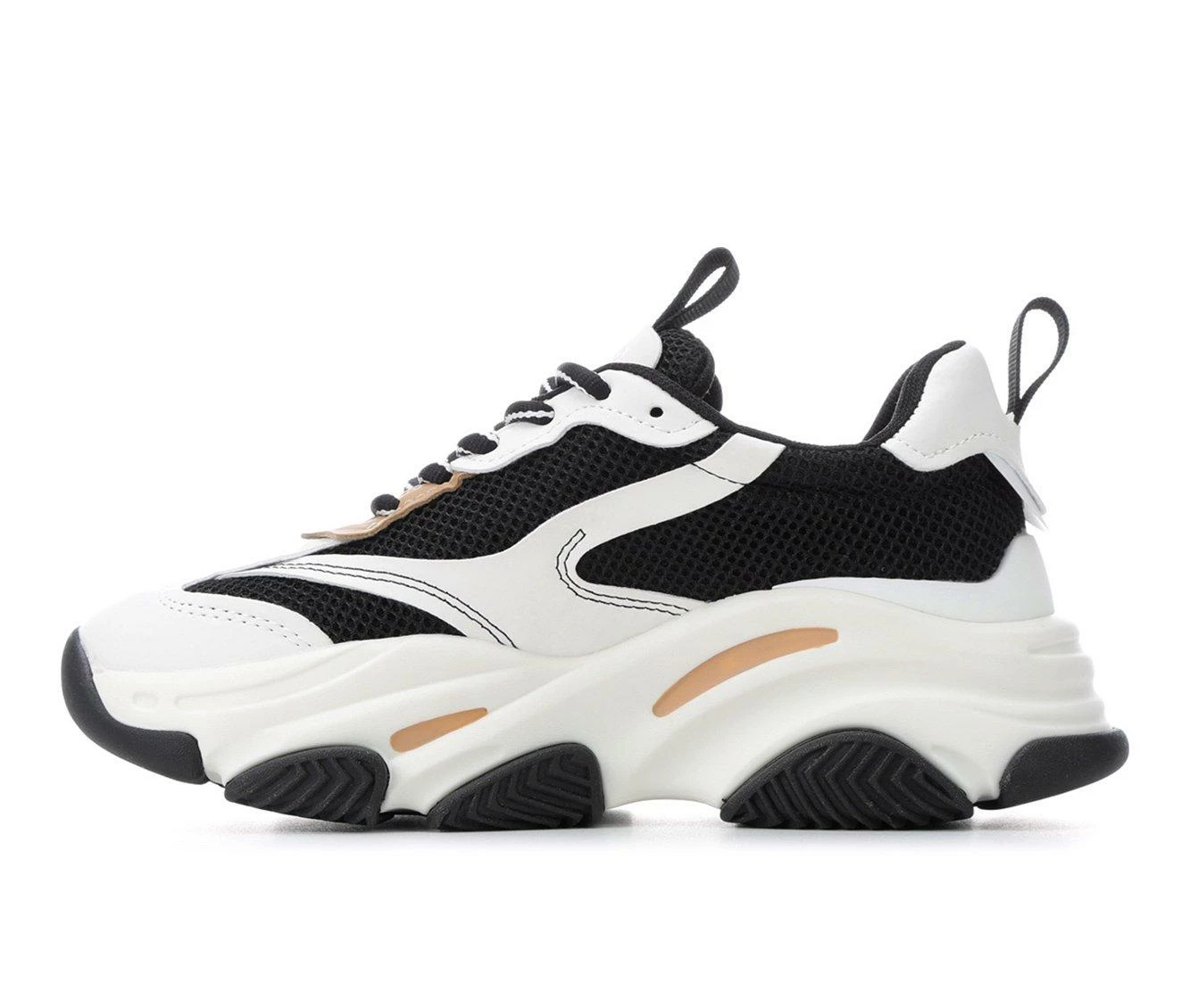 Outlet ๐ Women's Steve Madden Posessions Wedge ๐ Sneakers Black/Tan โ 6 Outlet ๐ Women's Steve Madden Posessions Wedge ๐ Sneakers Black/Tan โ - Image 4