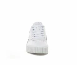 Best Pirce 🔥 Women's Puma Carina 2.0 👟 Sneakers White/White 👍 -DC Shoes - shop 4 125