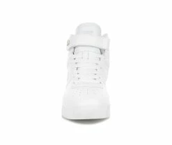 Budget 🎉 Women's Fila Vulc 13 Mid-Top 👟 Sneakers White/White 👍 -DC Shoes - shop 4 15