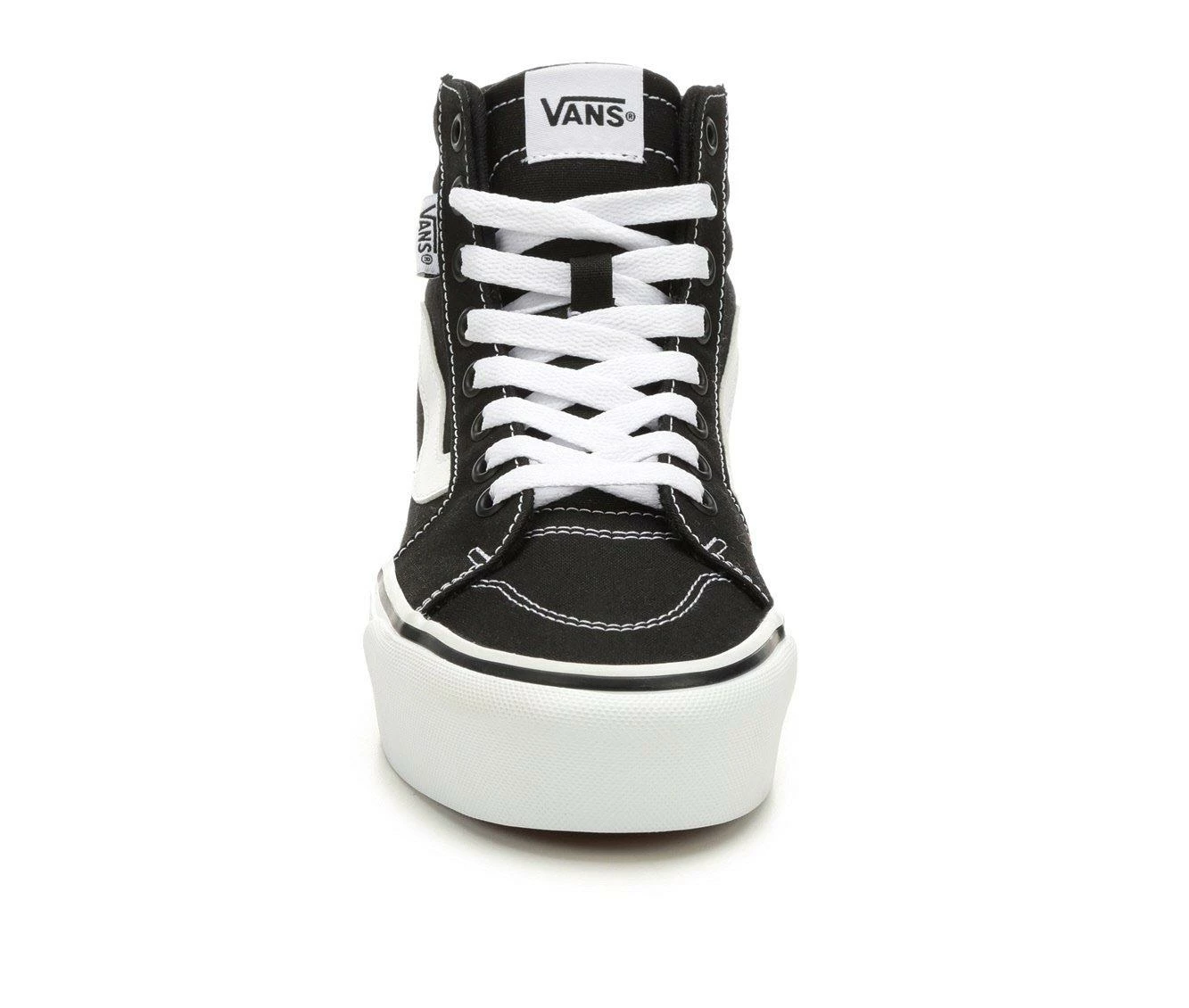 Top 10 ๐ Women's Vans Filmore Hi Platform Skate ๐ Shoes Black/White ๐ 7 Top 10 ๐ Women's Vans Filmore Hi Platform Skate ๐ Shoes Black/White ๐ - Image 5