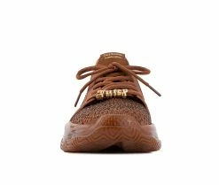 Buy 🔥 Women's Juicy Adana Wedge 👟 Sneakers Ginger Brown 👍 -DC Shoes - shop 4 215