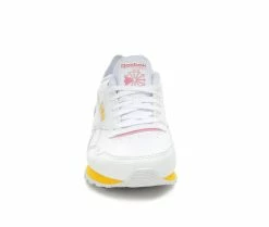 Deals 🎉 Women's Reebok Classic Harman Run S 👟 Sneakers Wht/Yel/Pink 😉 -DC Shoes - shop 4 239