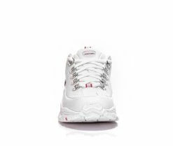 Deals ๐คฉ Women's Skechers D'Lites Tiffany 11097 ๐ Sneakers Wht/Red/Rhinest ๐ 12 Deals ๐คฉ Women's Skechers D'Lites Tiffany 11097 ๐ Sneakers Wht/Red/Rhinest ๐ -DC Shoes - shop 4 28