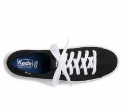 Hot Sale 🔥 Women's Keds Triple Kick Canvas Flatform 👟 Sneakers Black 💯 -DC Shoes - shop 4 309