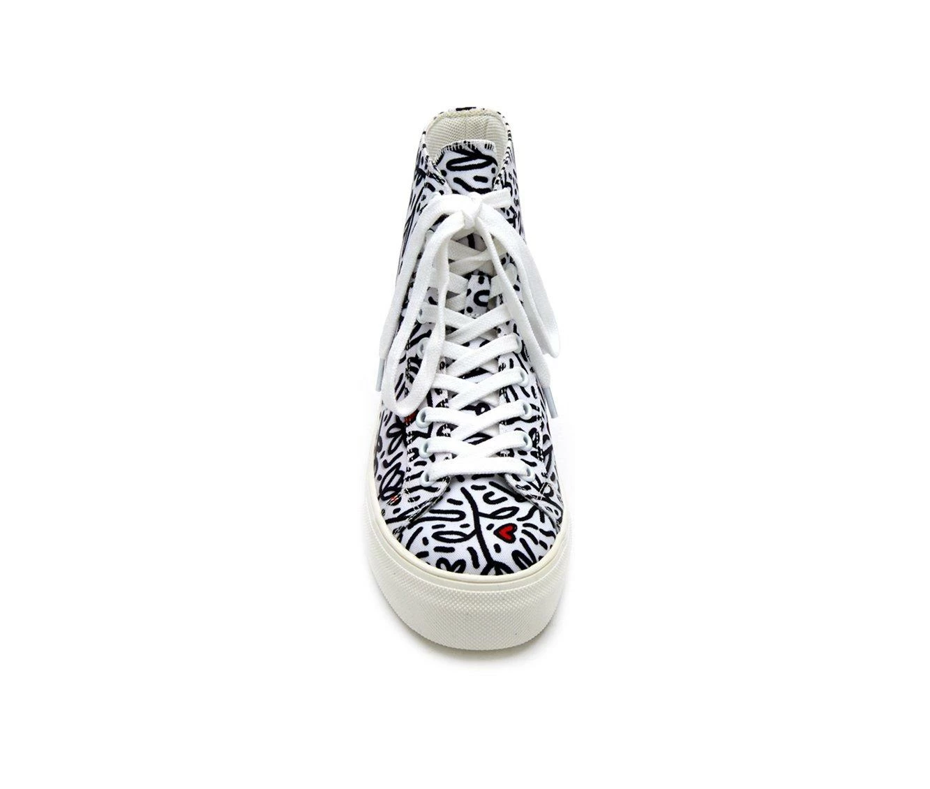 Hot Sale โจ Women's Coconuts By Matisse Chance High Fashion ๐ Sneakers White/Black ๐ 7 Hot Sale โจ Women's Coconuts By Matisse Chance High Fashion ๐ Sneakers White/Black ๐ - Image 5