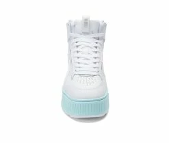 Brand new 🔥 Women's Puma Karmen Rebelle Mid Exotics 👟 Sneakers White/White ⌛ -DC Shoes - shop 4 313
