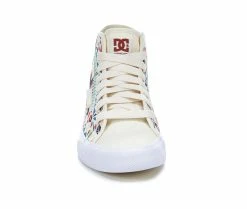 Top 10 🎉 Women's DC Manual Hi TX Special Edition High-Top 👟 Sneakers Off White/Aztec 👏 -DC Shoes - shop 4 351