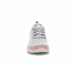 Brand new 😍 Women's Skechers 149927 Glide Step Sport Fresh Charm 👟 Sneakers Grey/Pink/Blue 😀 -DC Shoes - shop 4 368