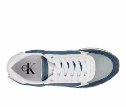 Brand new 🔔 Women's Calvin Klein Cayle 5 Fashion 👟 Sneakers Blue Jean 😀 -DC Shoes - shop 4 396