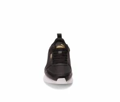 Budget 😉 Women's Puma R78 Metallic Pop 👟 Sneakers Black/Gold 💯 -DC Shoes - shop 4 421