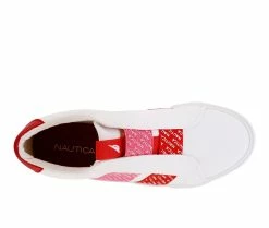 Brand new โจ Women's Nautica Marita Slip On Fashion ๐ Sneakers White/Red/Pink โ๏ธ 12 Brand new โจ Women's Nautica Marita Slip On Fashion ๐ Sneakers White/Red/Pink โ๏ธ -DC Shoes - shop 4 543