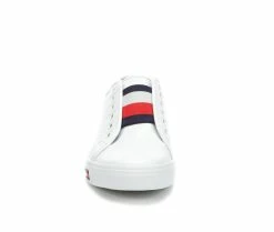 Budget โจ Women's Tommy Hilfiger Anni Slip-On ๐ Shoes White/Signature ๐ 12 Budget โจ Women's Tommy Hilfiger Anni Slip-On ๐ Shoes White/Signature ๐ -DC Shoes - shop 4 574