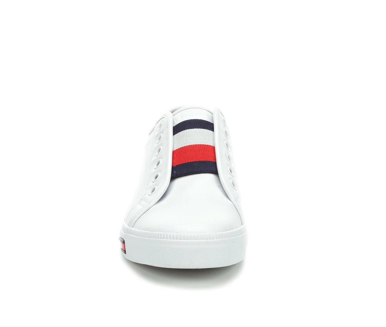 Budget โจ Women's Tommy Hilfiger Anni Slip-On ๐ Shoes White/Signature ๐ 7 Budget โจ Women's Tommy Hilfiger Anni Slip-On ๐ Shoes White/Signature ๐ - Image 5