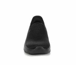 Discount 🤩 Women's Skechers Go GO WALK Slip-ins 124963 Walking 👟 Shoes Black 🛒 -DC Shoes - shop 4 598