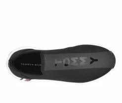 Top 10 ❤️ Women's Tommy Hilfiger Arizel 👟 Sneakers Black ✨ -DC Shoes - shop 4 611