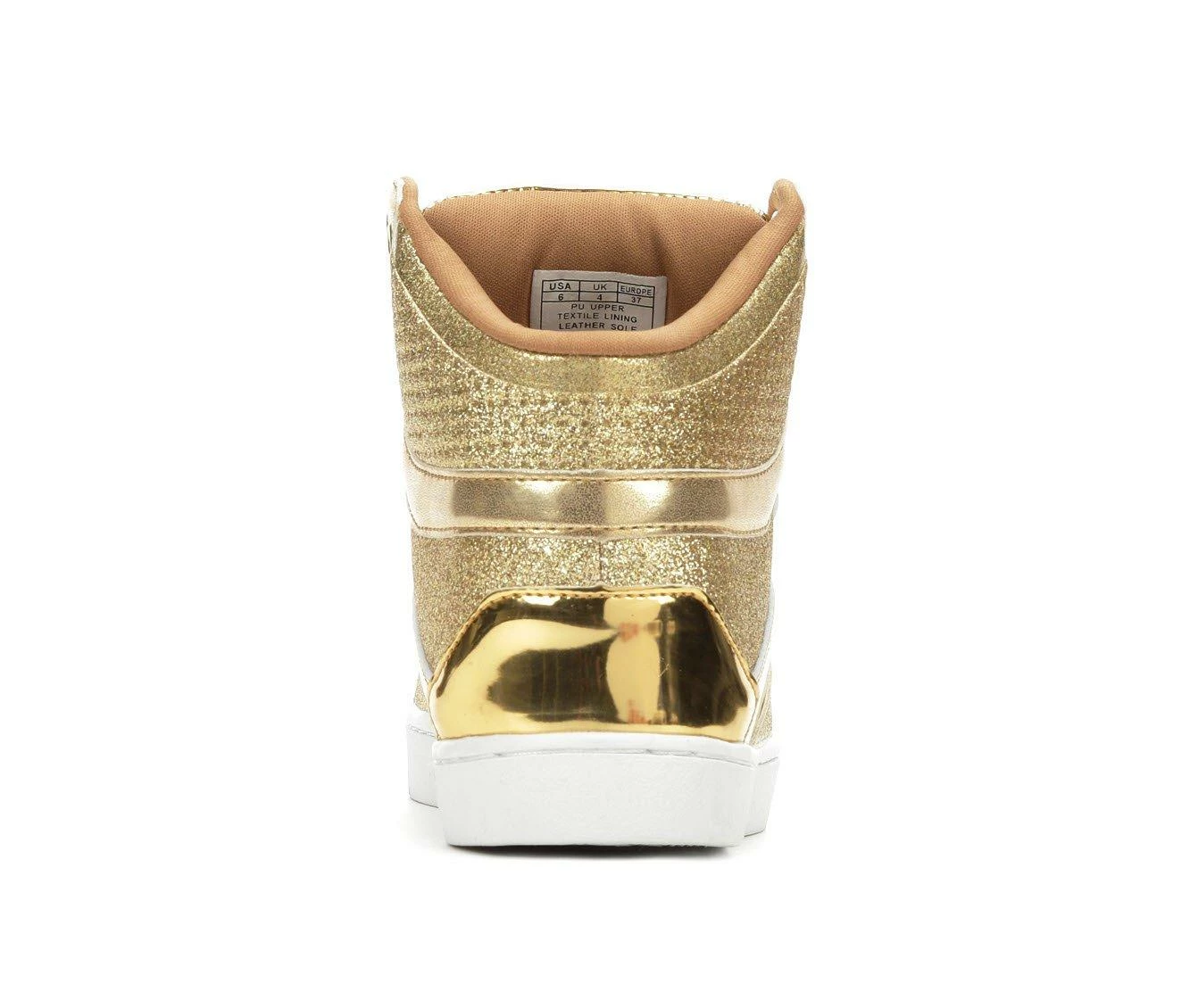 Discount ๐คฉ Women's Pastry Pop Tart Glitter High Top ๐ Sneakers Gold โ๏ธ 7 Discount ๐คฉ Women's Pastry Pop Tart Glitter High Top ๐ Sneakers Gold โ๏ธ - Image 5