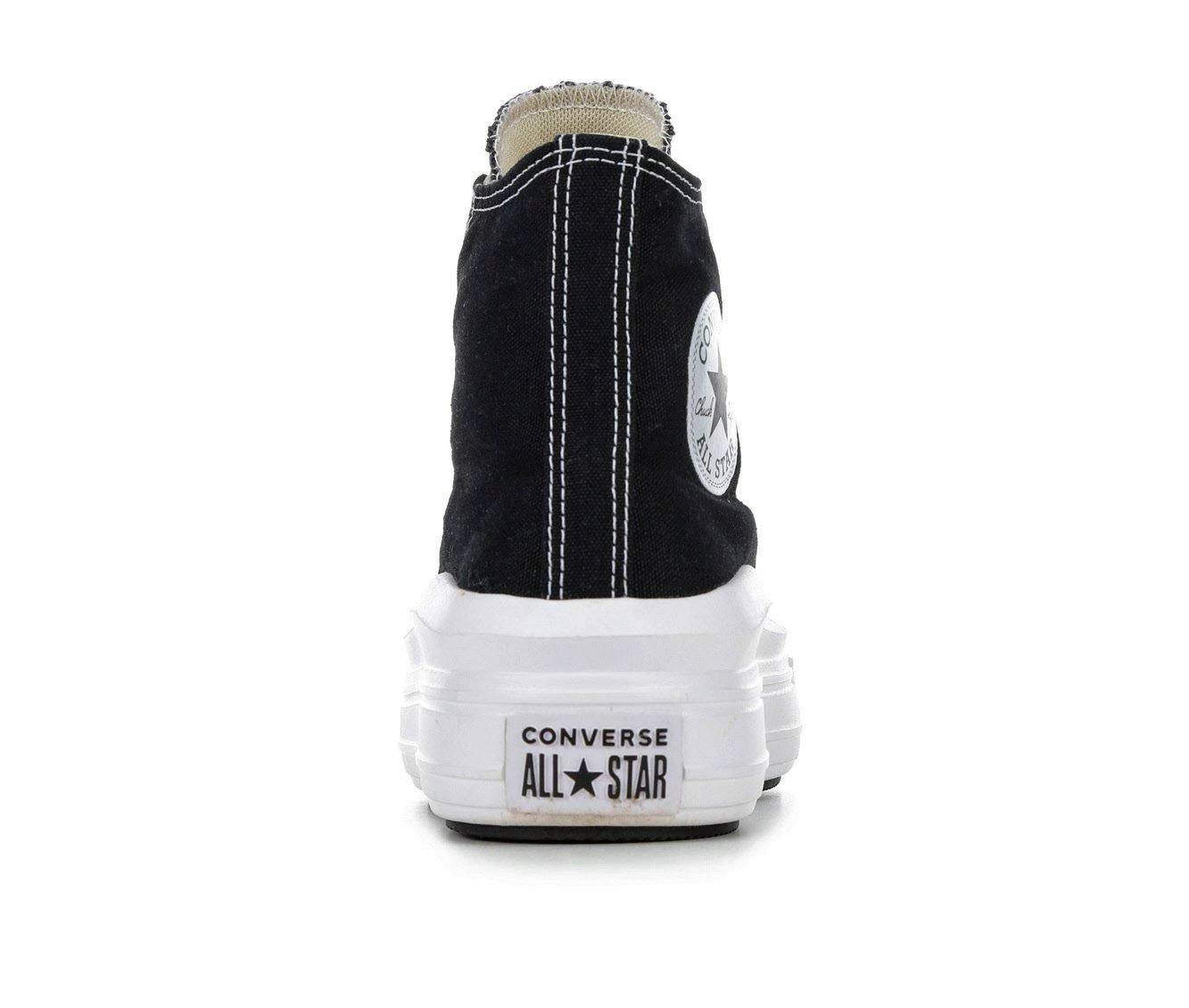 Wholesale โญ Women's Converse Chuck Taylor All Star Move Lift Hi Platform ๐ Sneakers Black/White โ 8 Wholesale โญ Women's Converse Chuck Taylor All Star Move Lift Hi Platform ๐ Sneakers Black/White โ - Image 6
