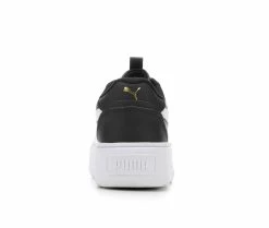Best Sale 🤩 Women's Puma Karmen Rebelle Sustainable Platform 👟 Sneakers Black/White 😉 -DC Shoes - shop 5 126
