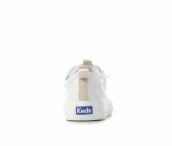 Hot Sale 😀 Women's Keds Kickback Canvas Slip-On 👟 Sneakers White 🤩 -DC Shoes - shop 5 147
