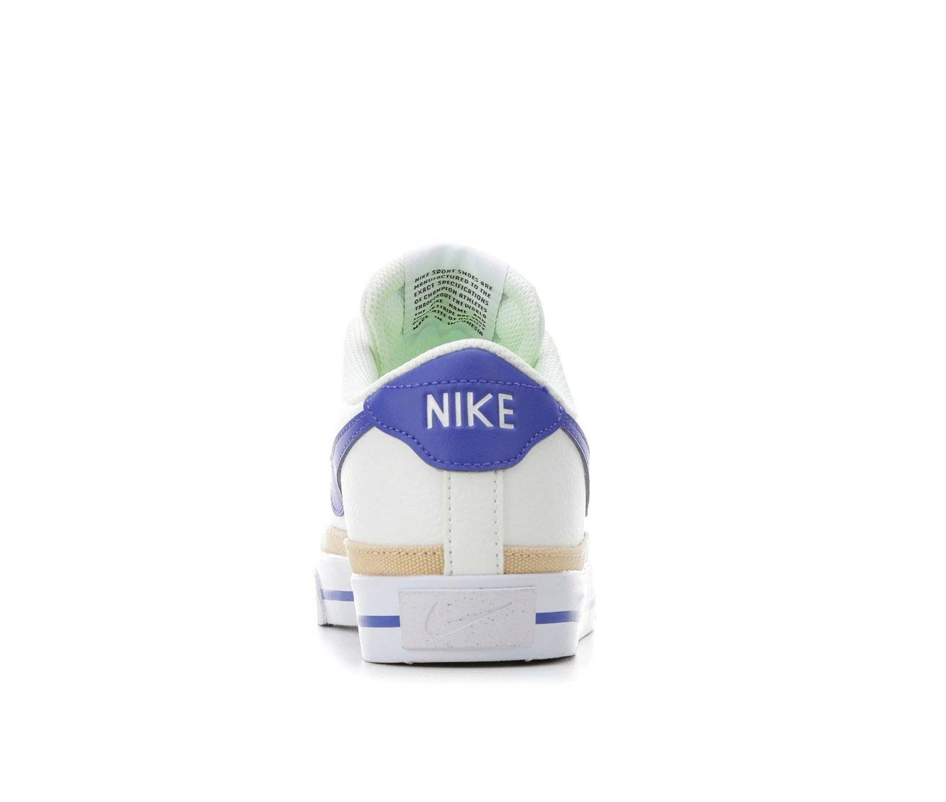 Best Sale ๐คฉ Women's Nike Court Legacy Next Nature Sustainable ๐ Sneakers Wht/Blu/Tan ๐ 8 Best Sale ๐คฉ Women's Nike Court Legacy Next Nature Sustainable ๐ Sneakers Wht/Blu/Tan ๐ - Image 6
