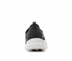 Deals 👍 Women's Skechers Go GO WALK 6 Slip 124557 Slip-On 👟 Sneakers Black/Gray ❤️ -DC Shoes - shop 5 306