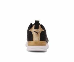 Budget 😉 Women's Puma R78 Metallic Pop 👟 Sneakers Black/Gold 💯 -DC Shoes - shop 5 400