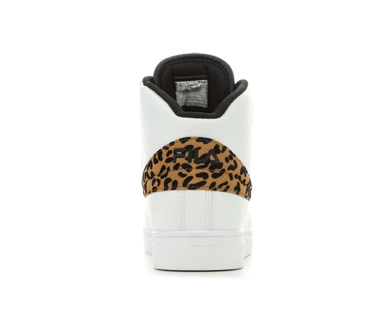Discount ๐ Women's Fila Vulc 13 Wild High Top ๐ Sneakers White/Leopard ๐ฅ 7 Discount ๐ Women's Fila Vulc 13 Wild High Top ๐ Sneakers White/Leopard ๐ฅ - Image 6