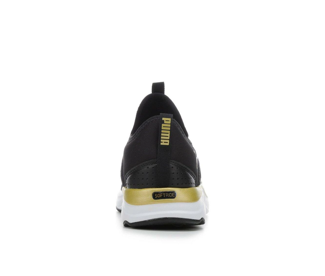 Discount ๐ Women's Puma Softride Sophia Slip-On Shine ๐ Sneakers Black/Gold ๐ 8 Discount ๐ Women's Puma Softride Sophia Slip-On Shine ๐ Sneakers Black/Gold ๐ - Image 6