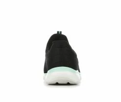 Best Pirce ❤️ Women's Skechers 149206 Summits Cool Classic Slip-On 👟 Sneakers Black/Turquoise 🔔 -DC Shoes - shop 5 532